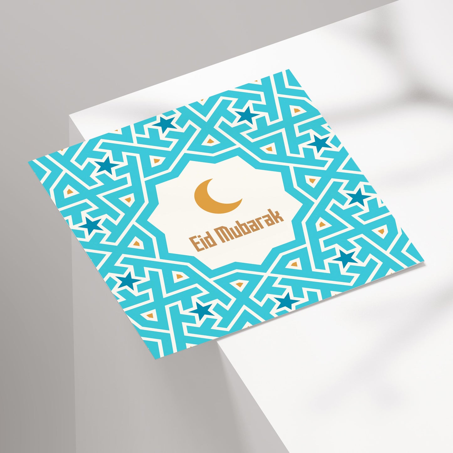 Eid Mubarak | Moroccan Motif Card