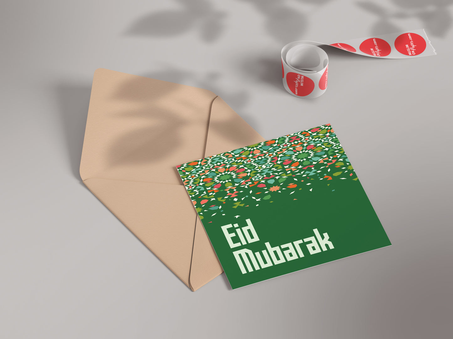 Eid Mubarak | Moroccan Motif Card