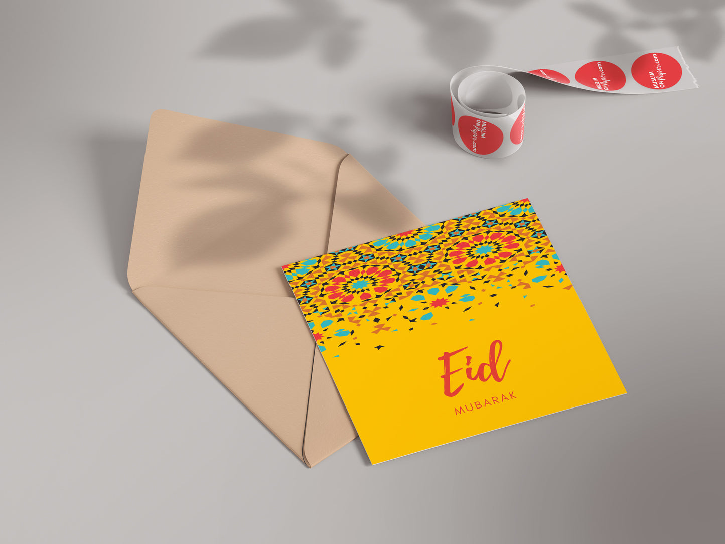 Eid Mubarak | Moroccan Motif Card