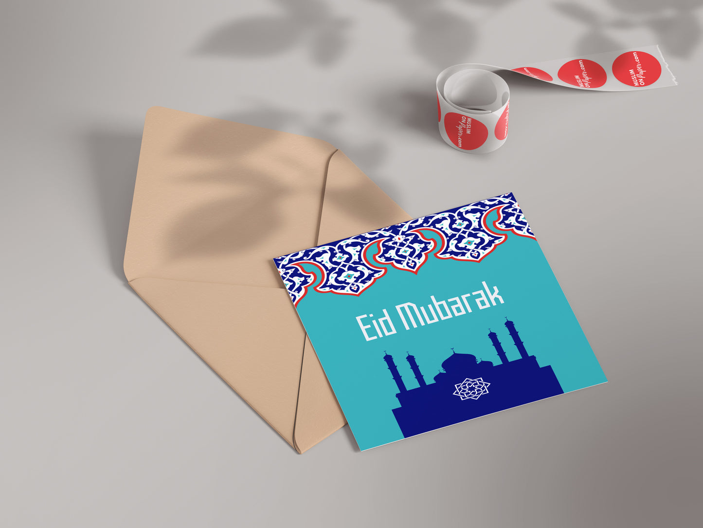 Eid Mubarak | Ceramic Motif Card