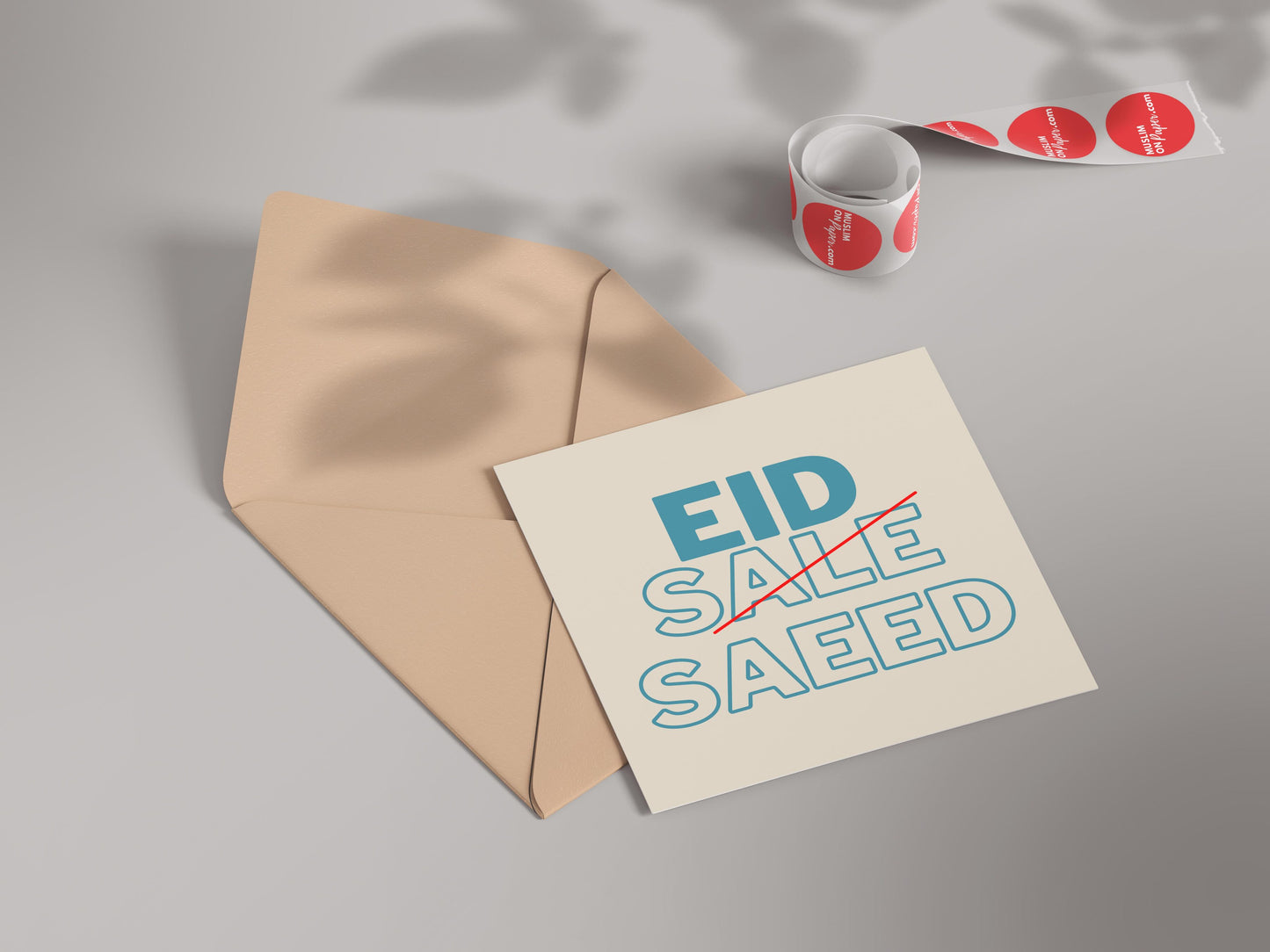 Eid Sale Saeed | Contemporary Card