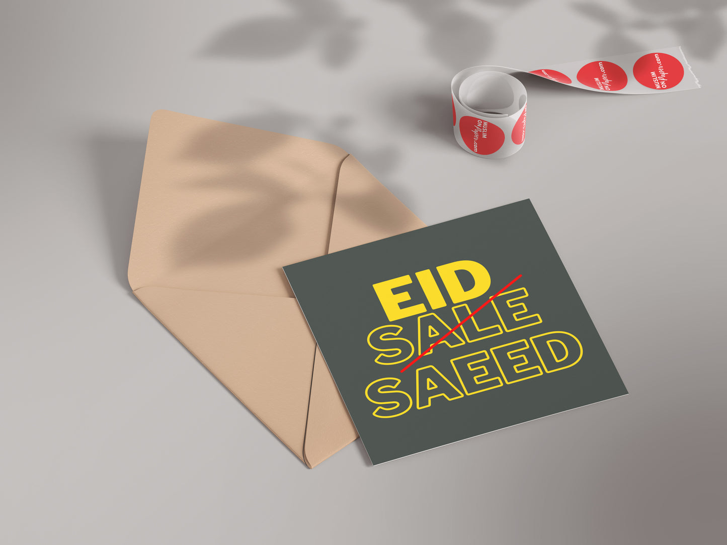 Eid Sale Saeed | Contemporary Card