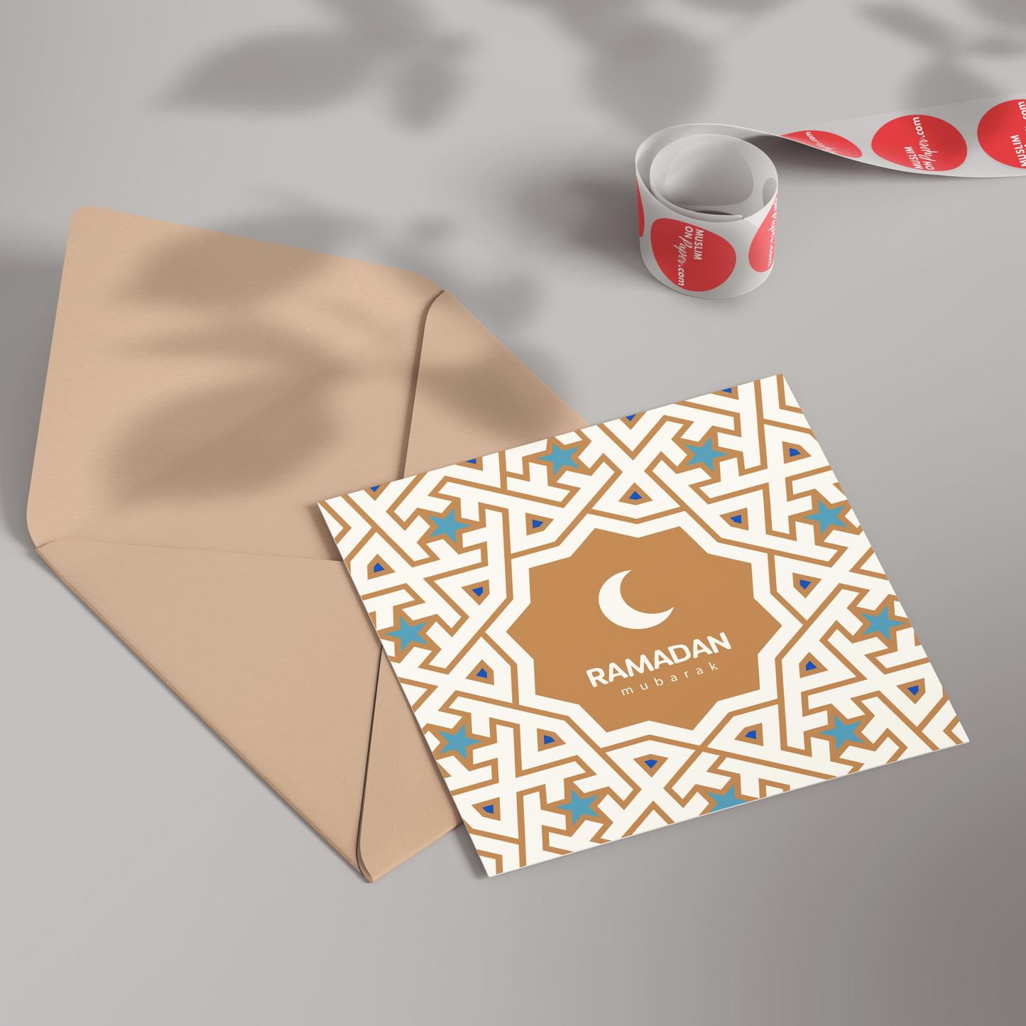 Ramadan Mubarak | Moroccan Pattern Card