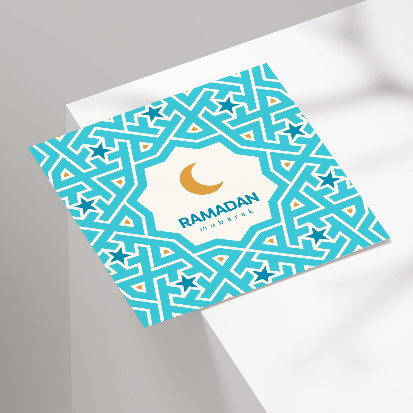 Ramadan Mubarak | Moroccan Design Card