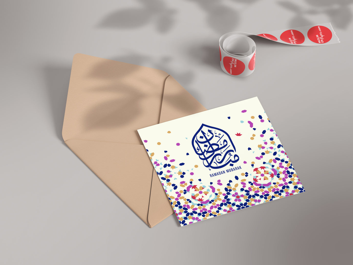 Ramadan Mubarak | Moroccan Design Card