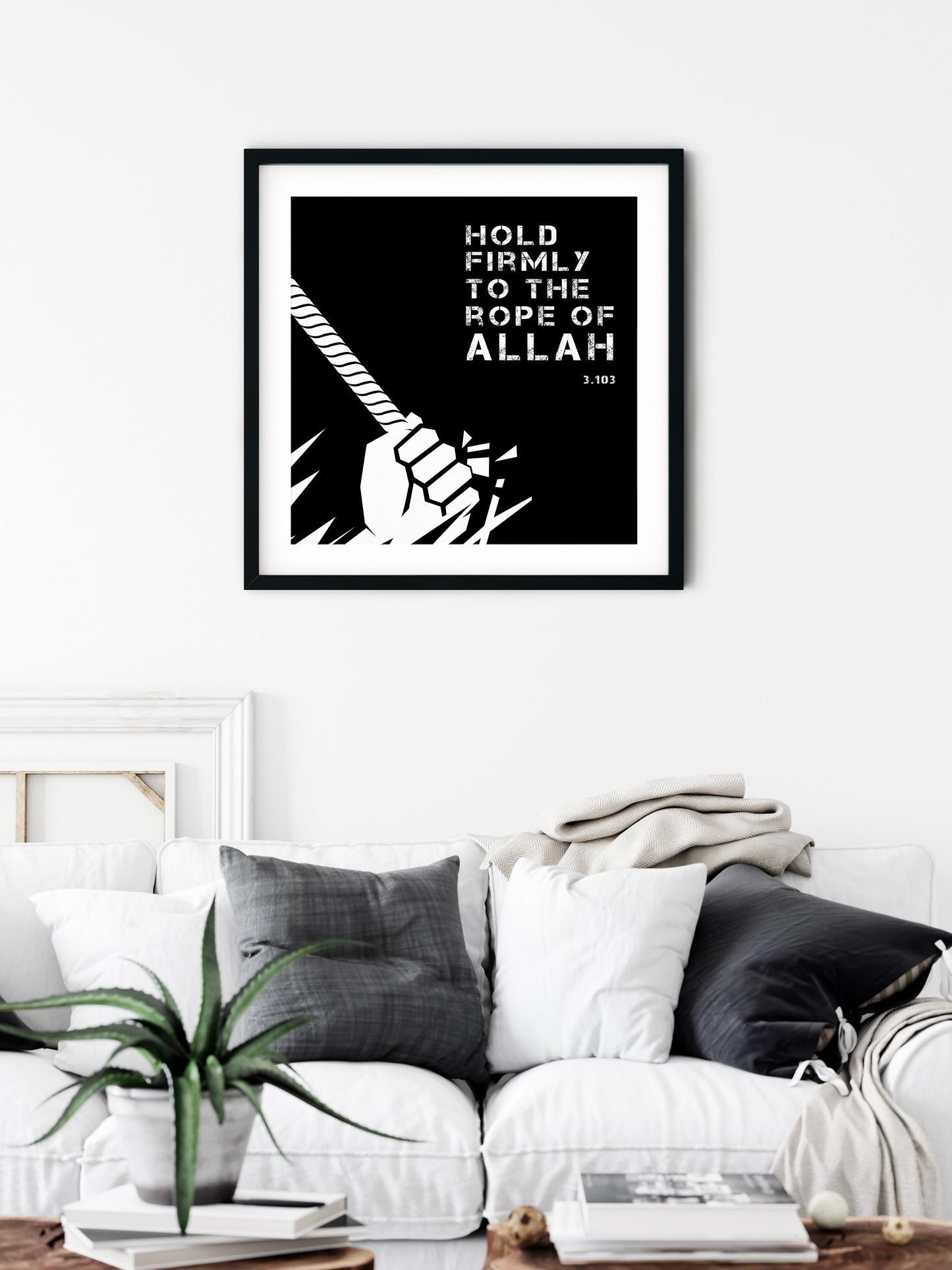 Rope of Allah | Art Print