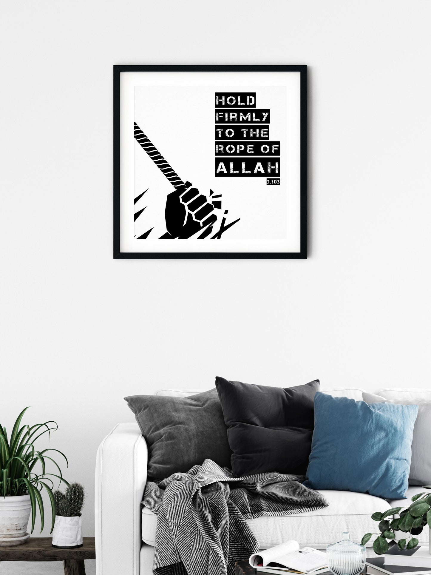 Rope of Allah | Art Print