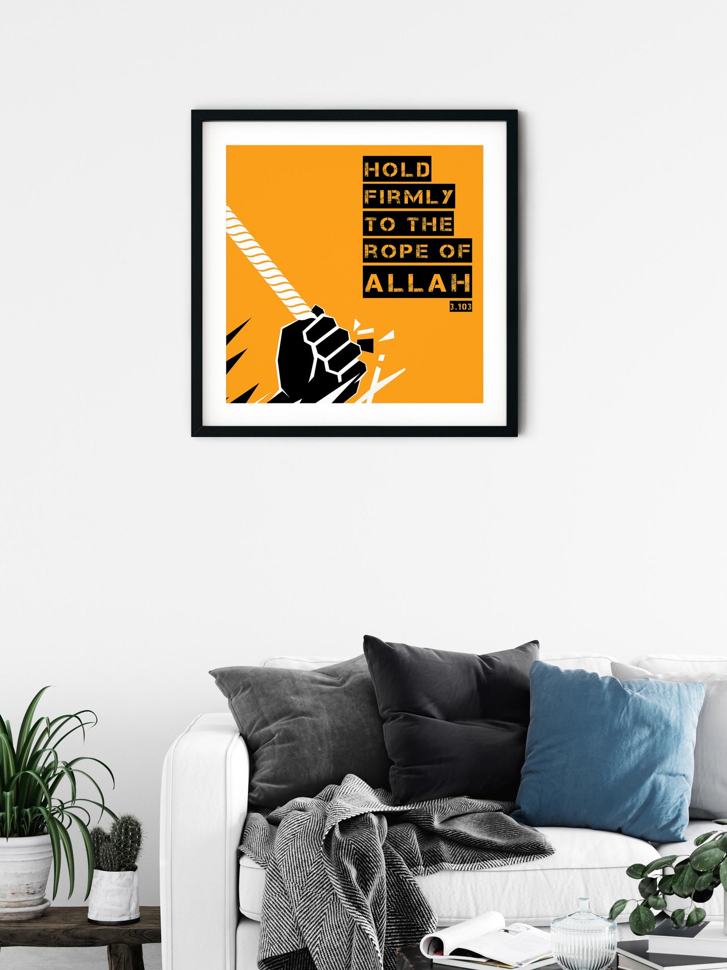 Rope of Allah | Art Print