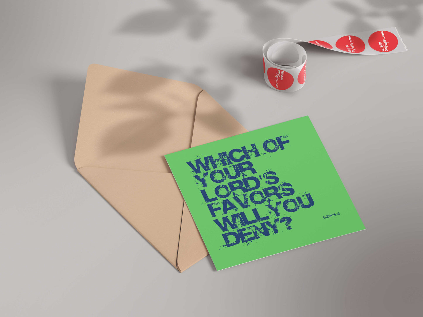 Which Of Your Lord's Favors Will You Deny? | Contemporary Card