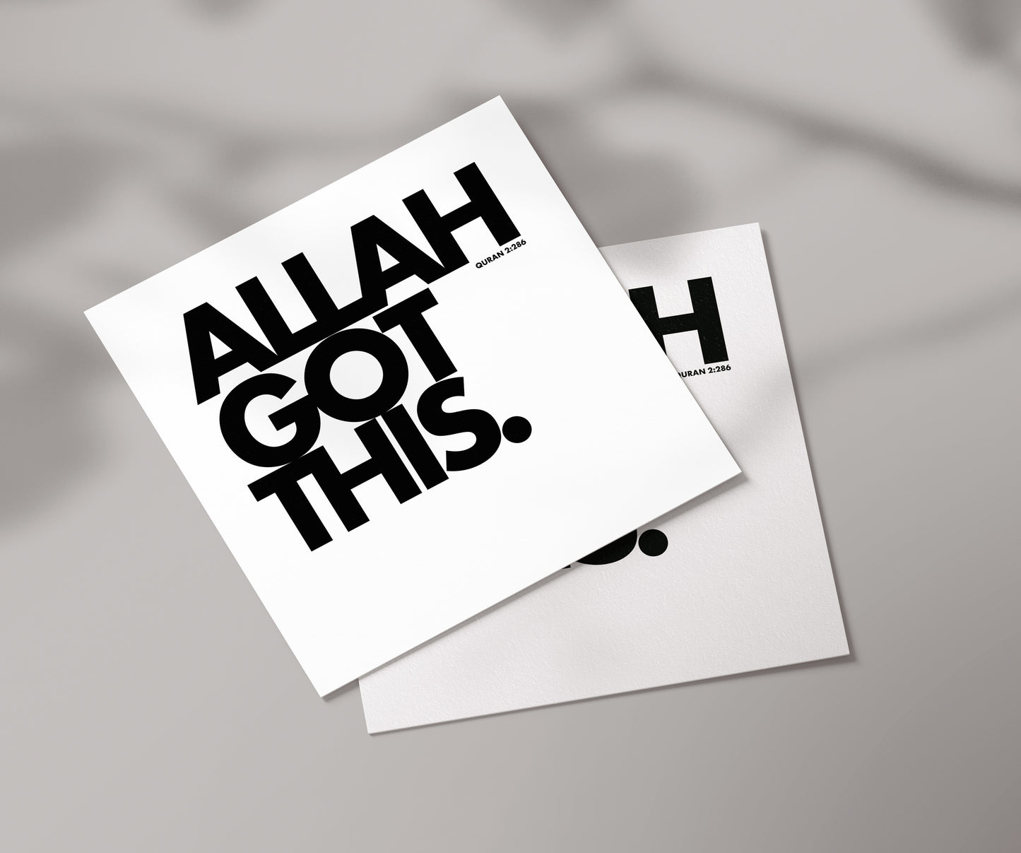 Allah Got This | Contemporary Card