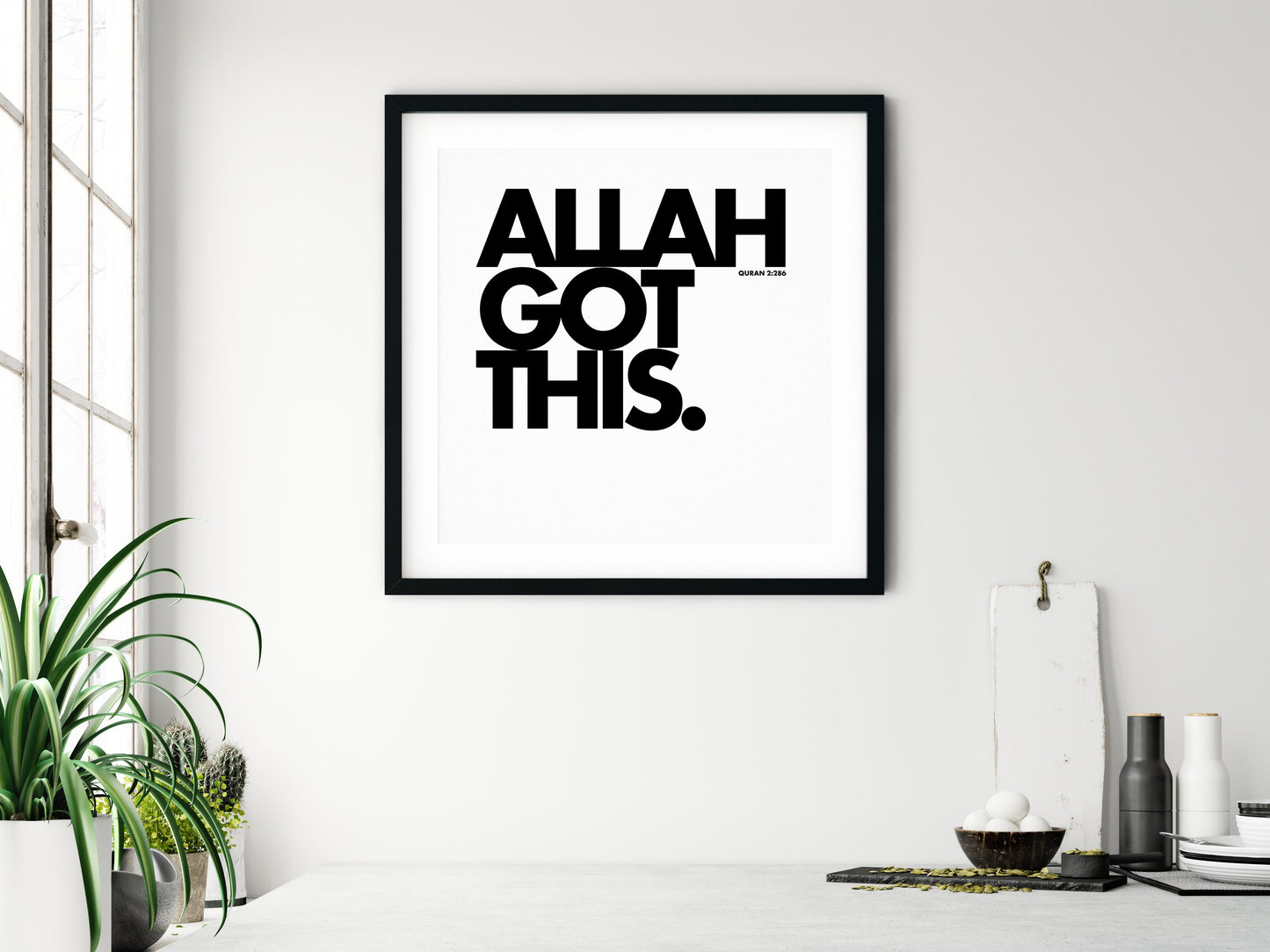 Allah Got This | Art Print