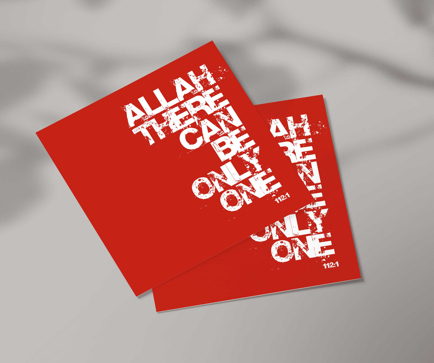 Allah There Can Be Only One | Contemporary Card