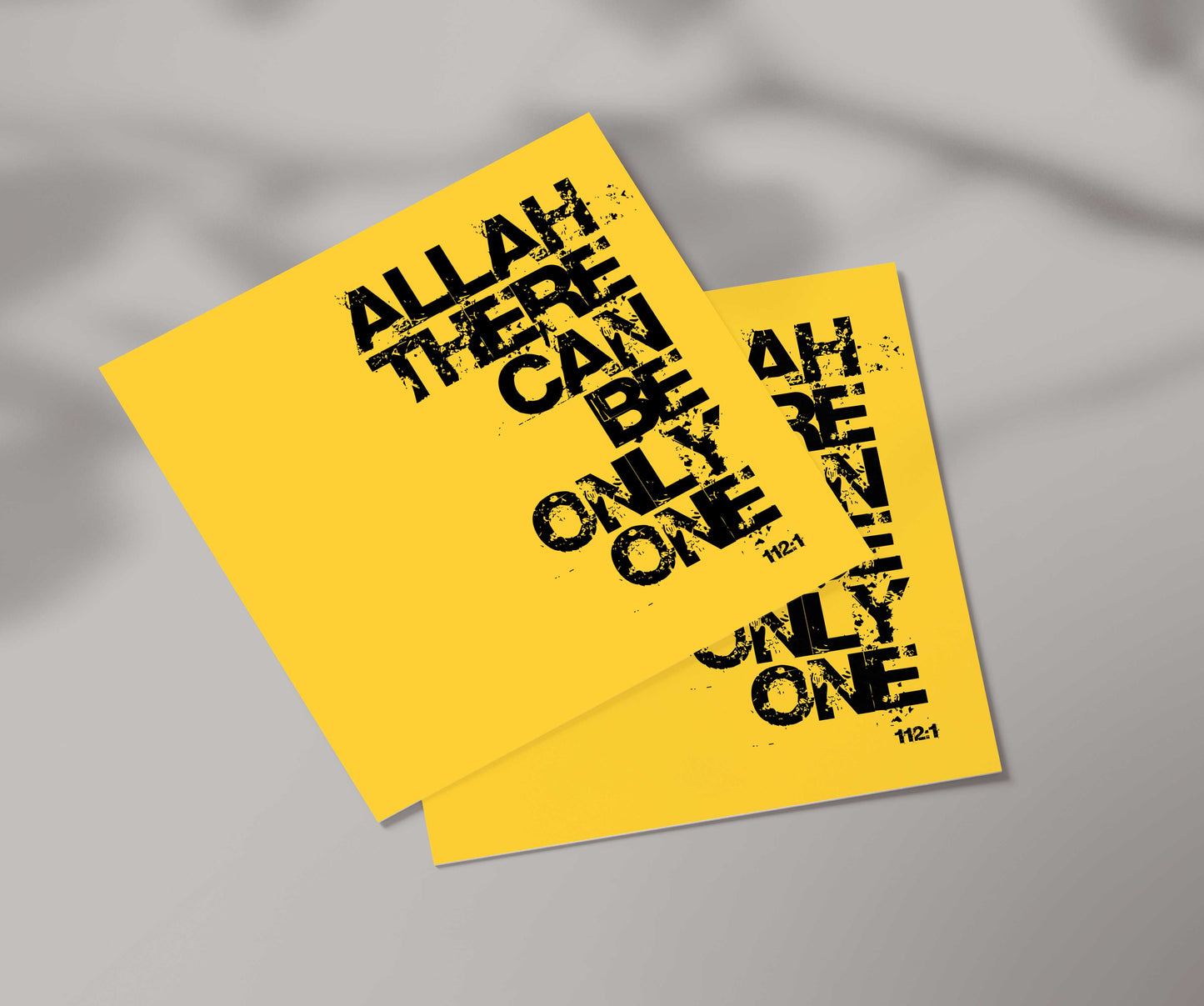 Allah There Can Be Only One | Contemporary Card