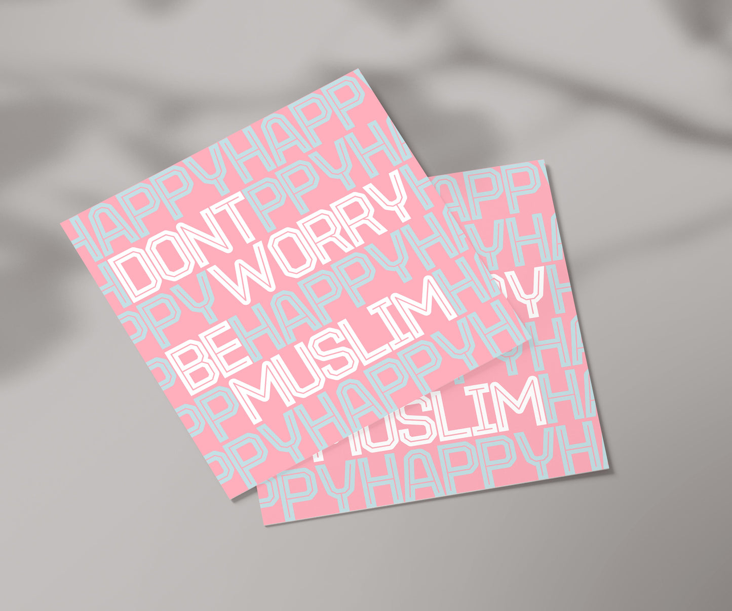 Don't Worry Be Muslim | Contemporary Card