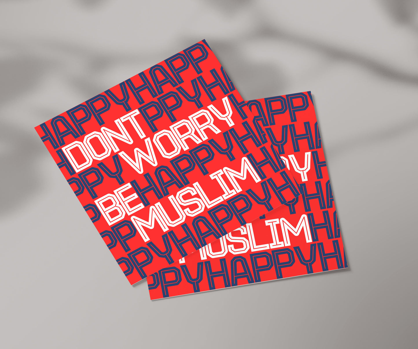 Don't Worry Be Muslim | Contemporary Card