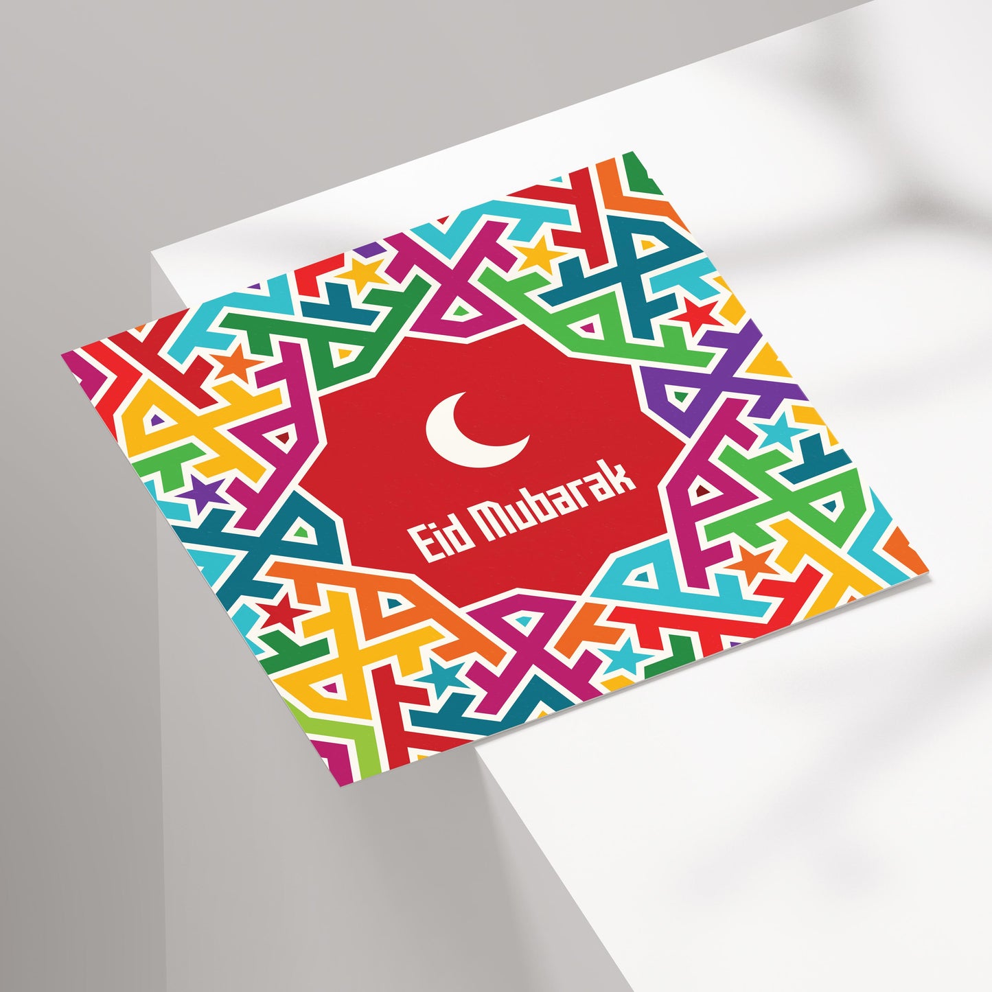 Eid Mubarak | Moroccan Motif Card