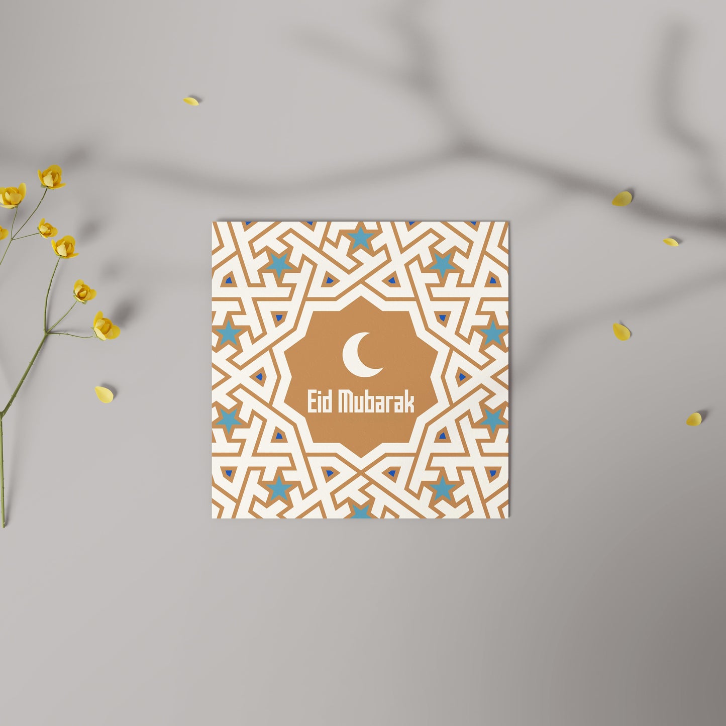 Eid Mubarak | Moroccan Motif Card