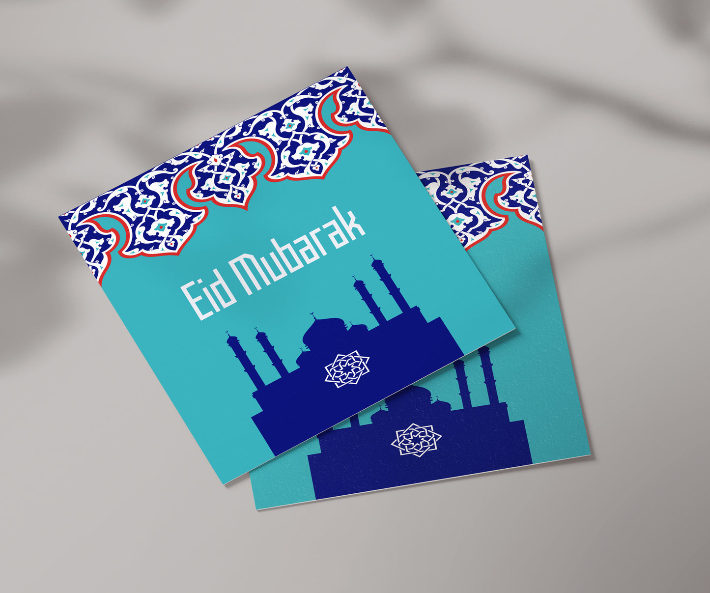 Eid Mubarak | Ceramic Motif Card