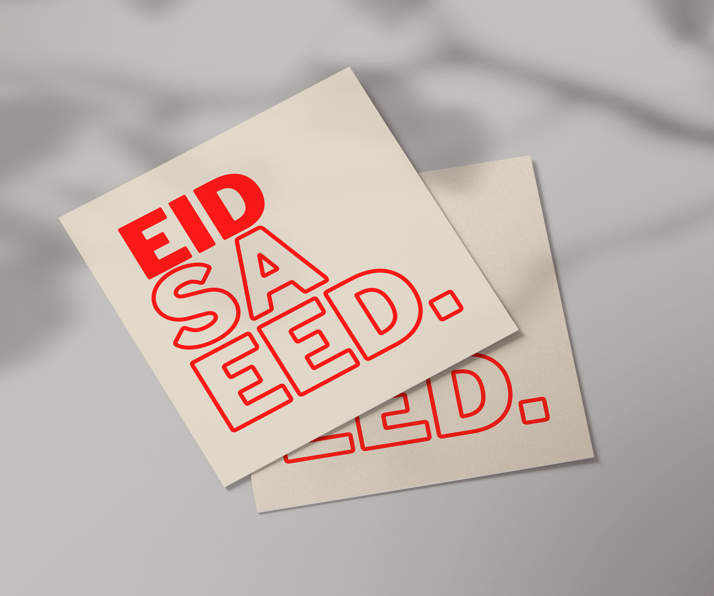 Eid Saeed | Contemporary Card