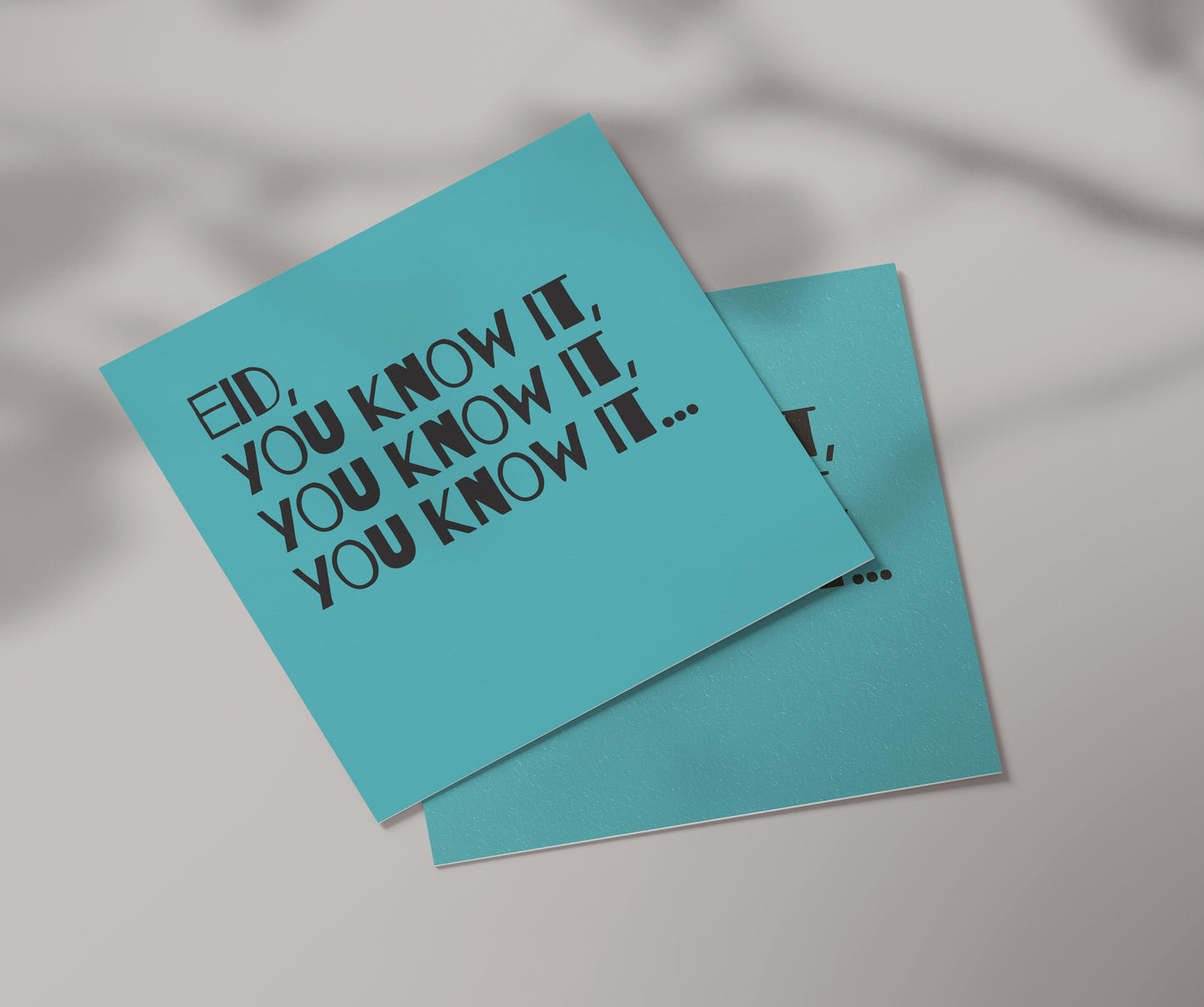 Eid, You Know It | Contemporary Card