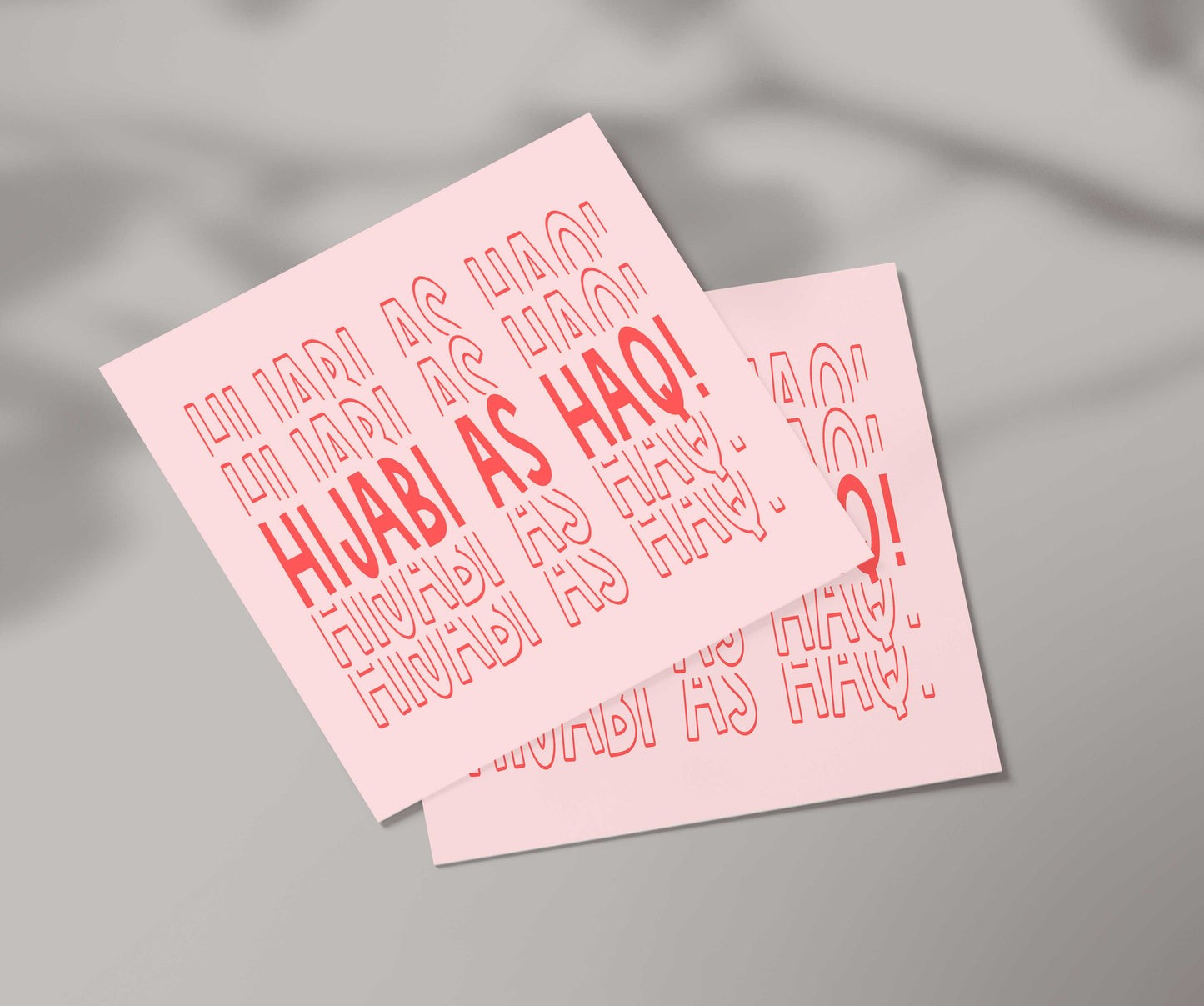 Hijabi As Haq! | Contemporary Card