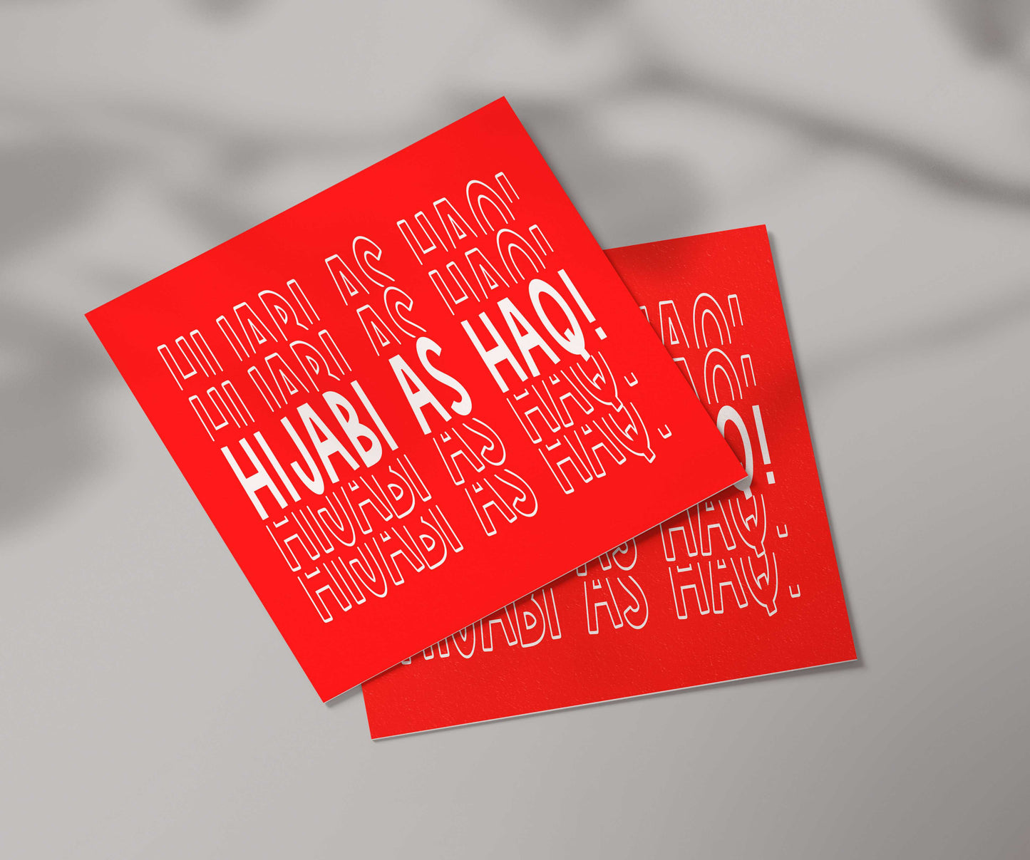 Hijabi As Haq! | Contemporary Card