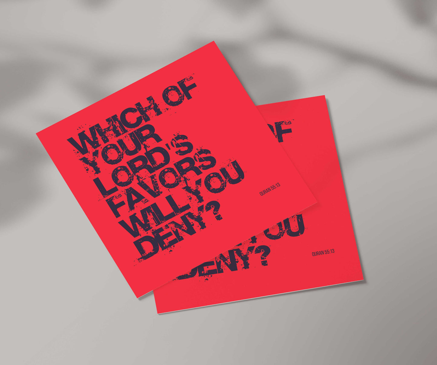 Which Of Your Lord's Favors Will You Deny? | Contemporary Card