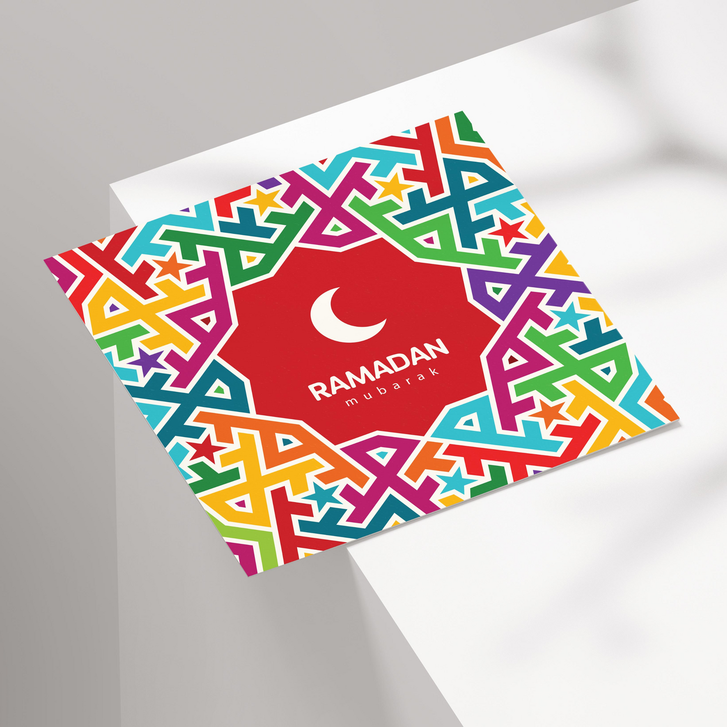 Ramadan Mubarak | Moroccan Pattern Card