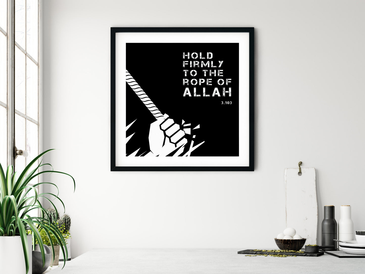 Rope of Allah | Art Print