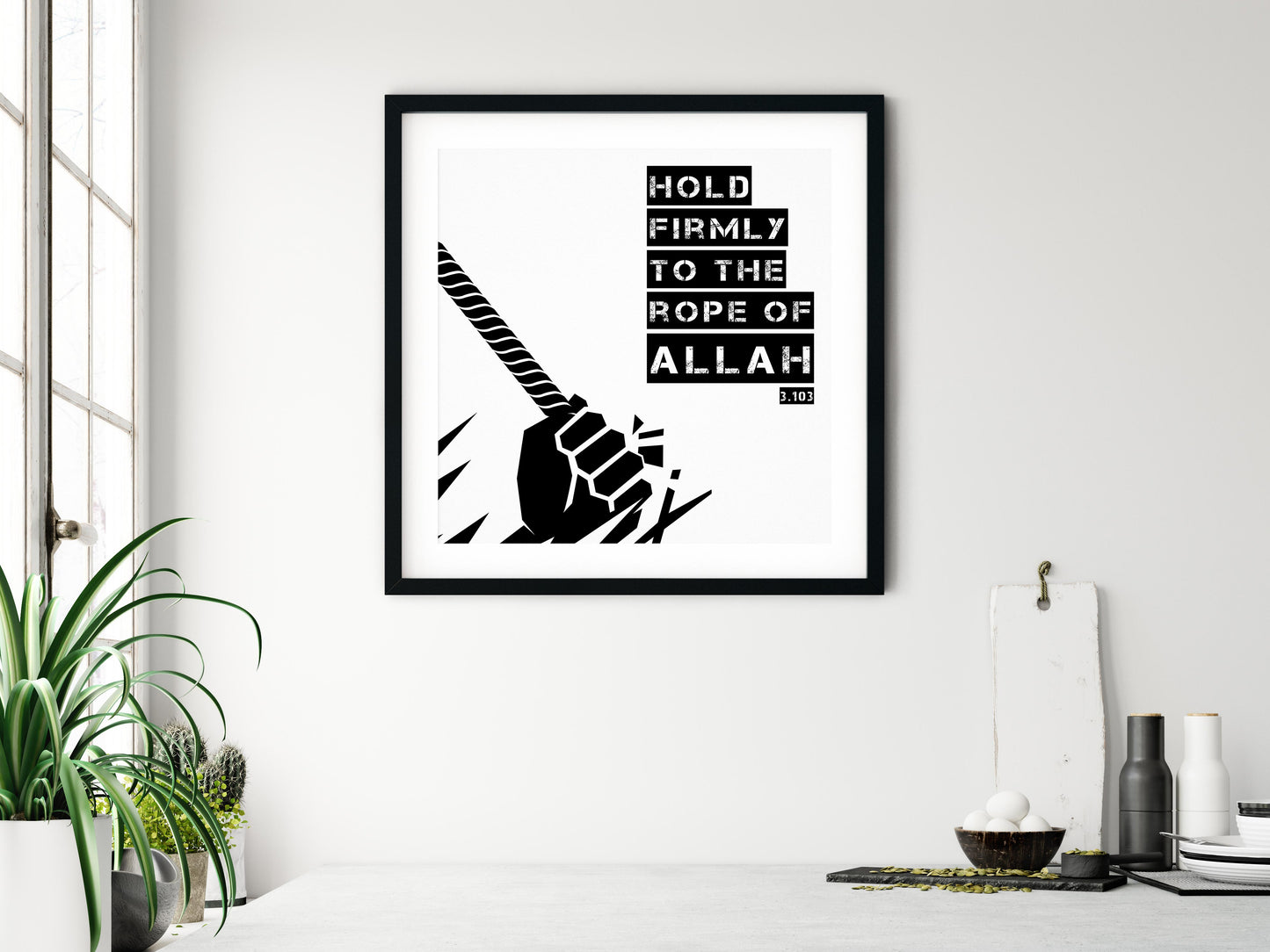 Rope of Allah | Art Print