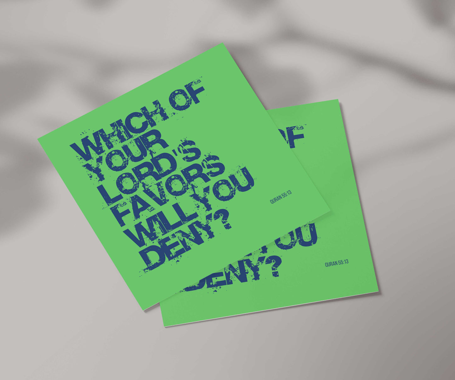 Which Of Your Lord's Favors Will You Deny? | Contemporary Card