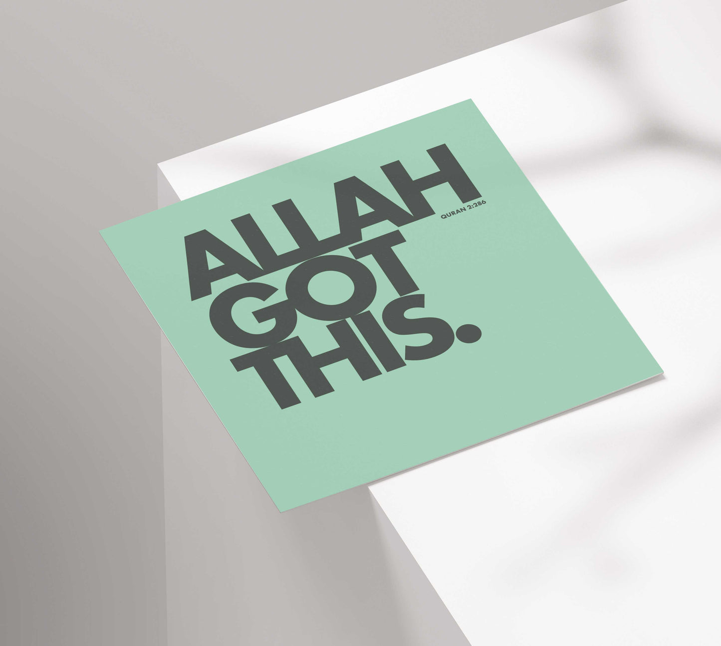 Allah Got This | Contemporary Card