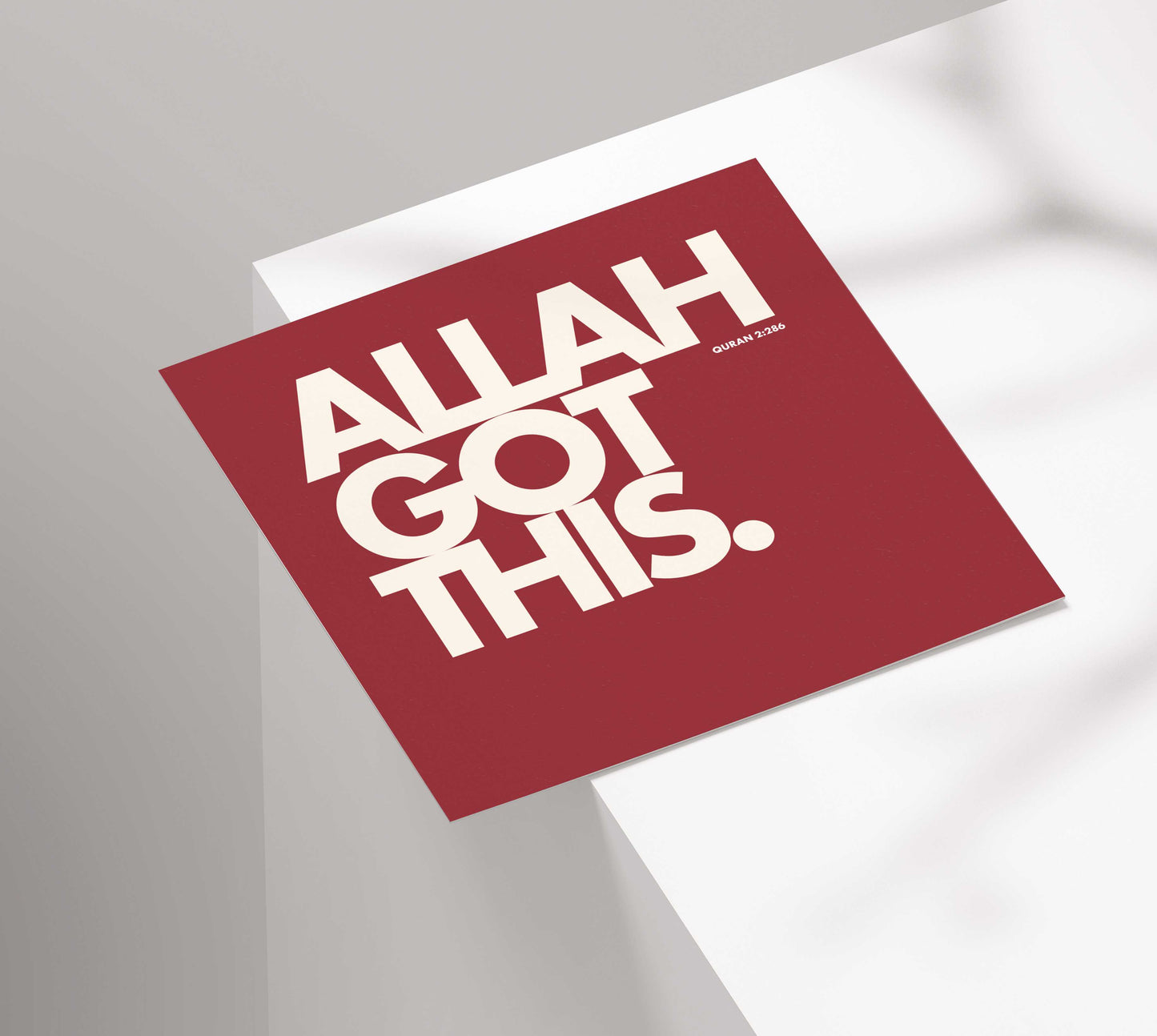 Allah Got This | Contemporary Card