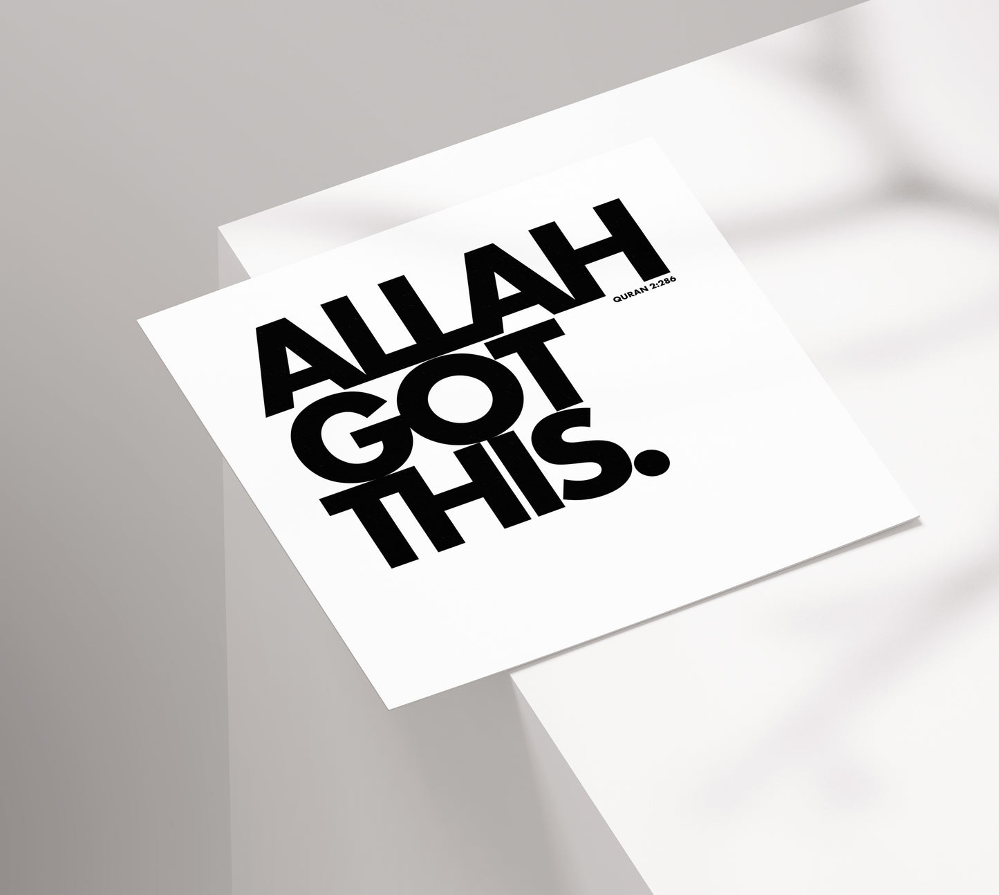 Allah Got This | Contemporary Card