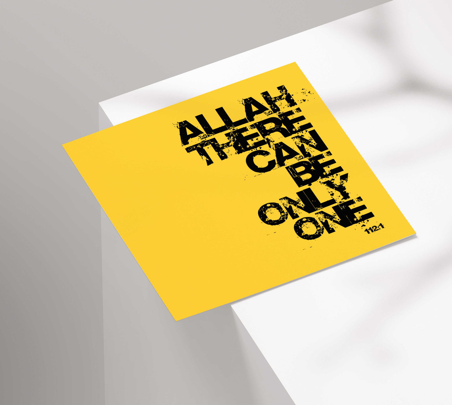 Allah There Can Be Only One | Contemporary Card