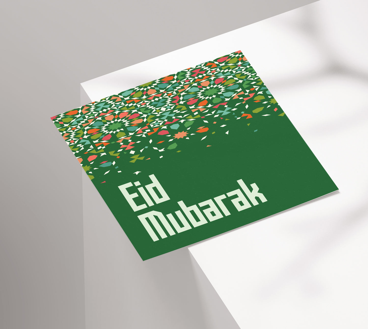 Eid Mubarak | Moroccan Motif Card