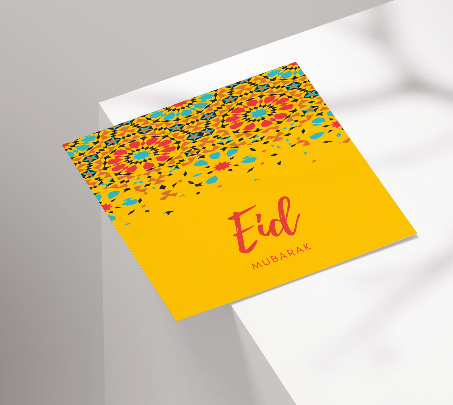 Eid Mubarak | Moroccan Motif Card