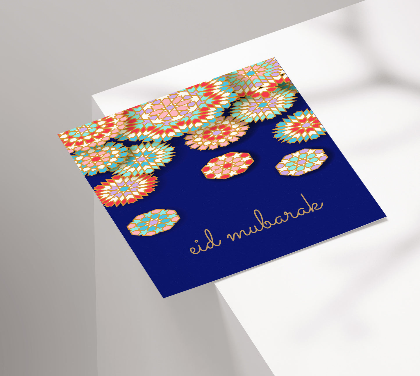 Eid Mubarak | Moroccan Motif Card