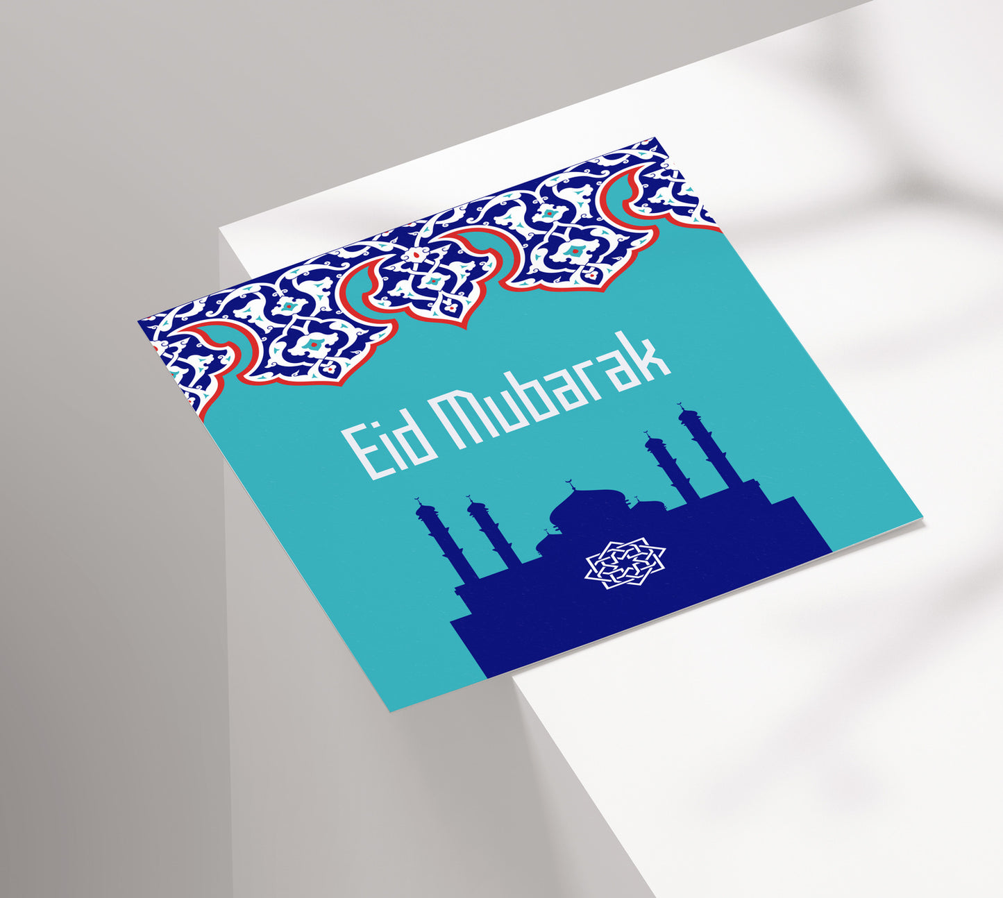 Eid Mubarak | Ceramic Motif Card