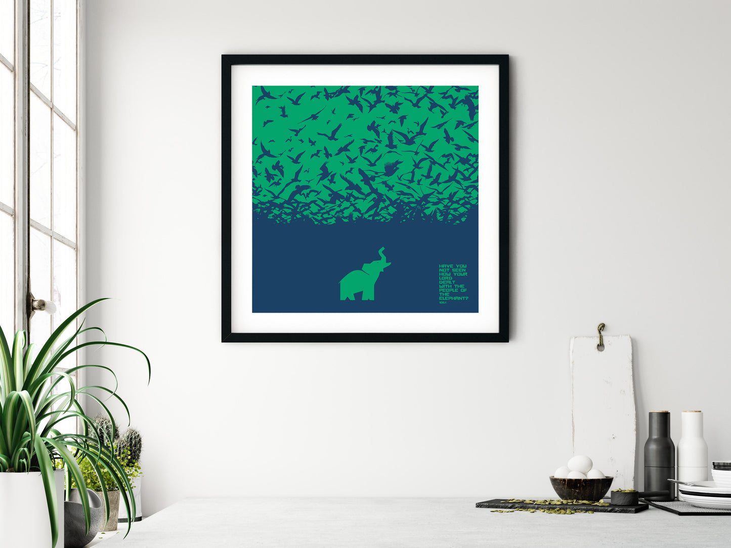 The Elephant Al-Fil | Art Print