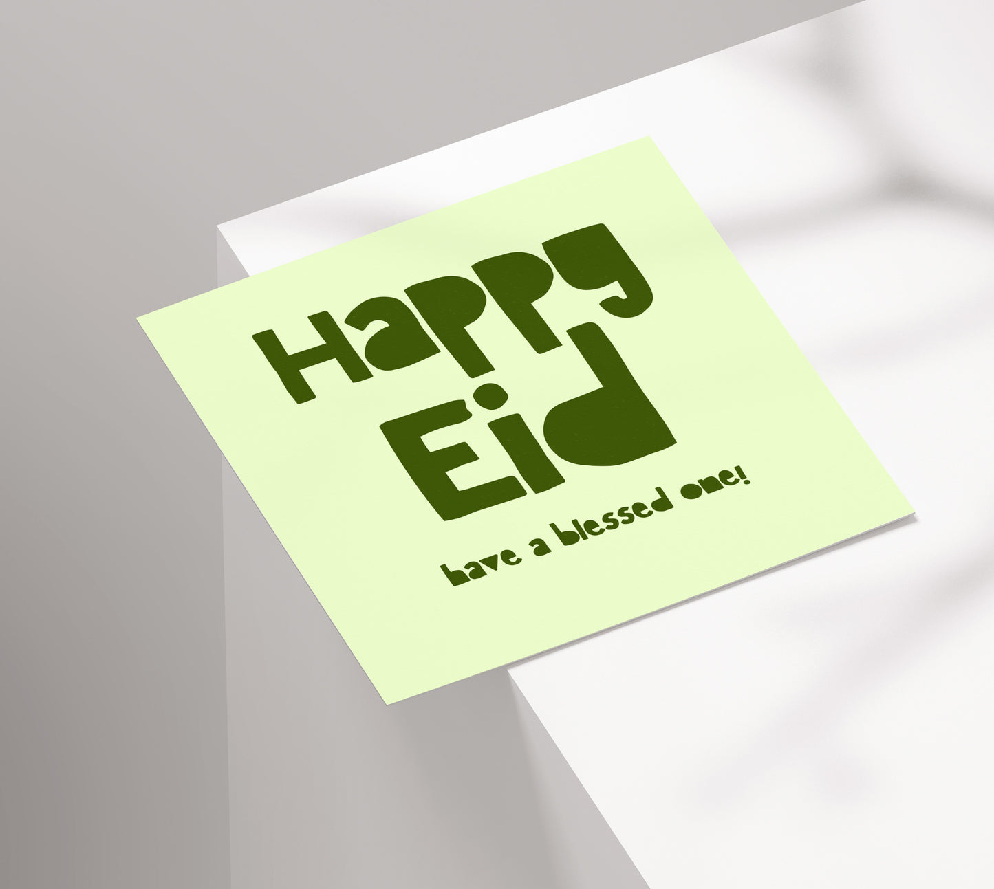 Happy Eid | Contemporary Card