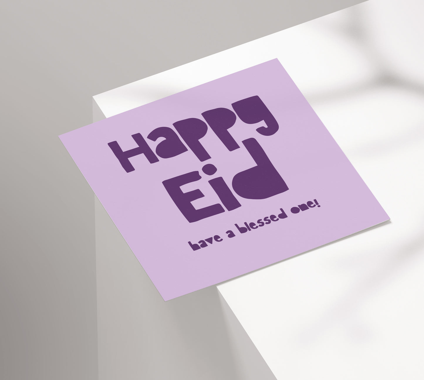 Happy Eid | Contemporary Card