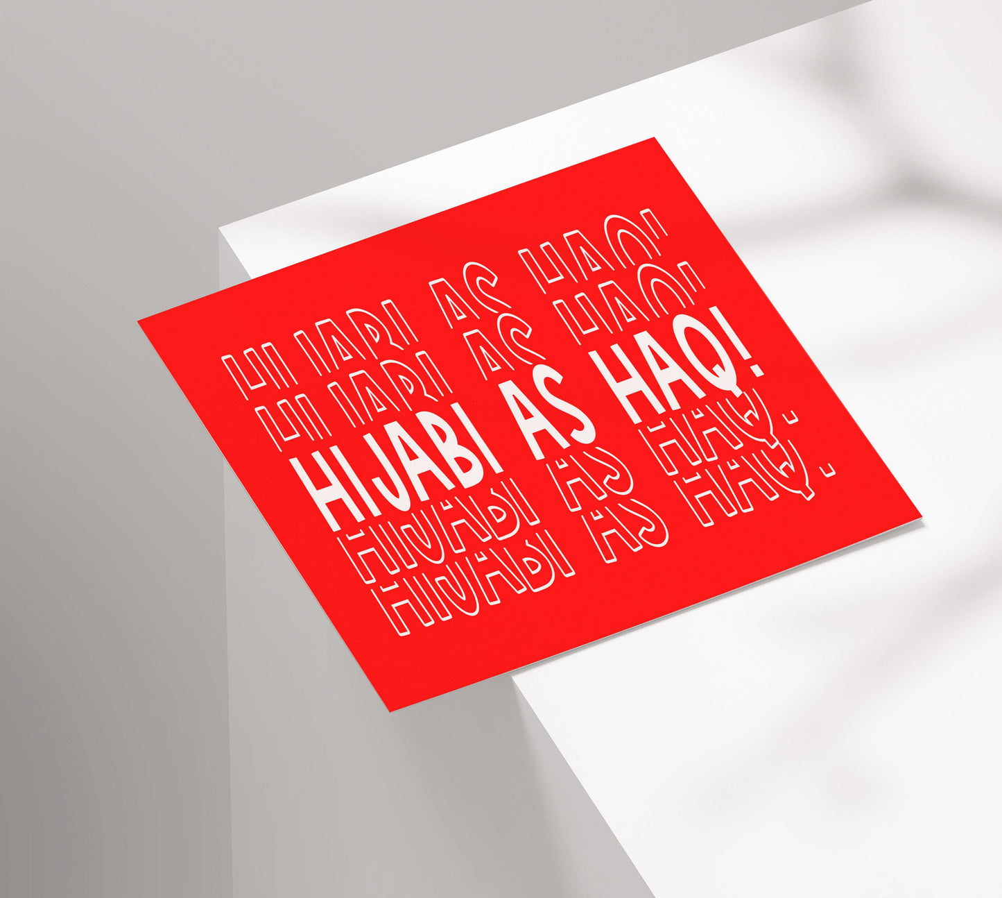 Hijabi As Haq! | Contemporary Card