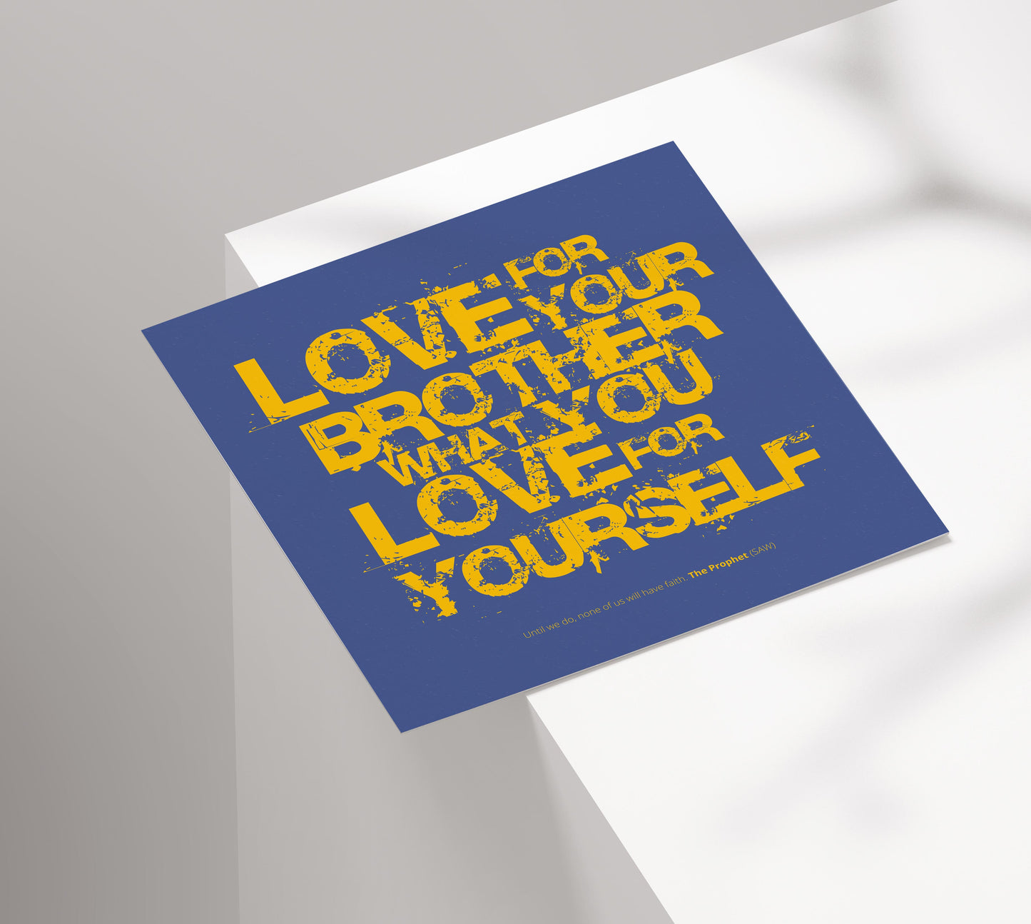 Love For Your Brother | Contemporary Card