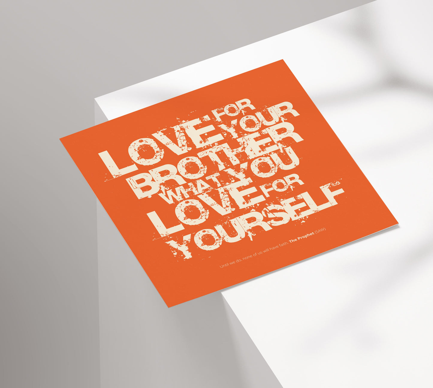 Love For Your Brother | Contemporary Card