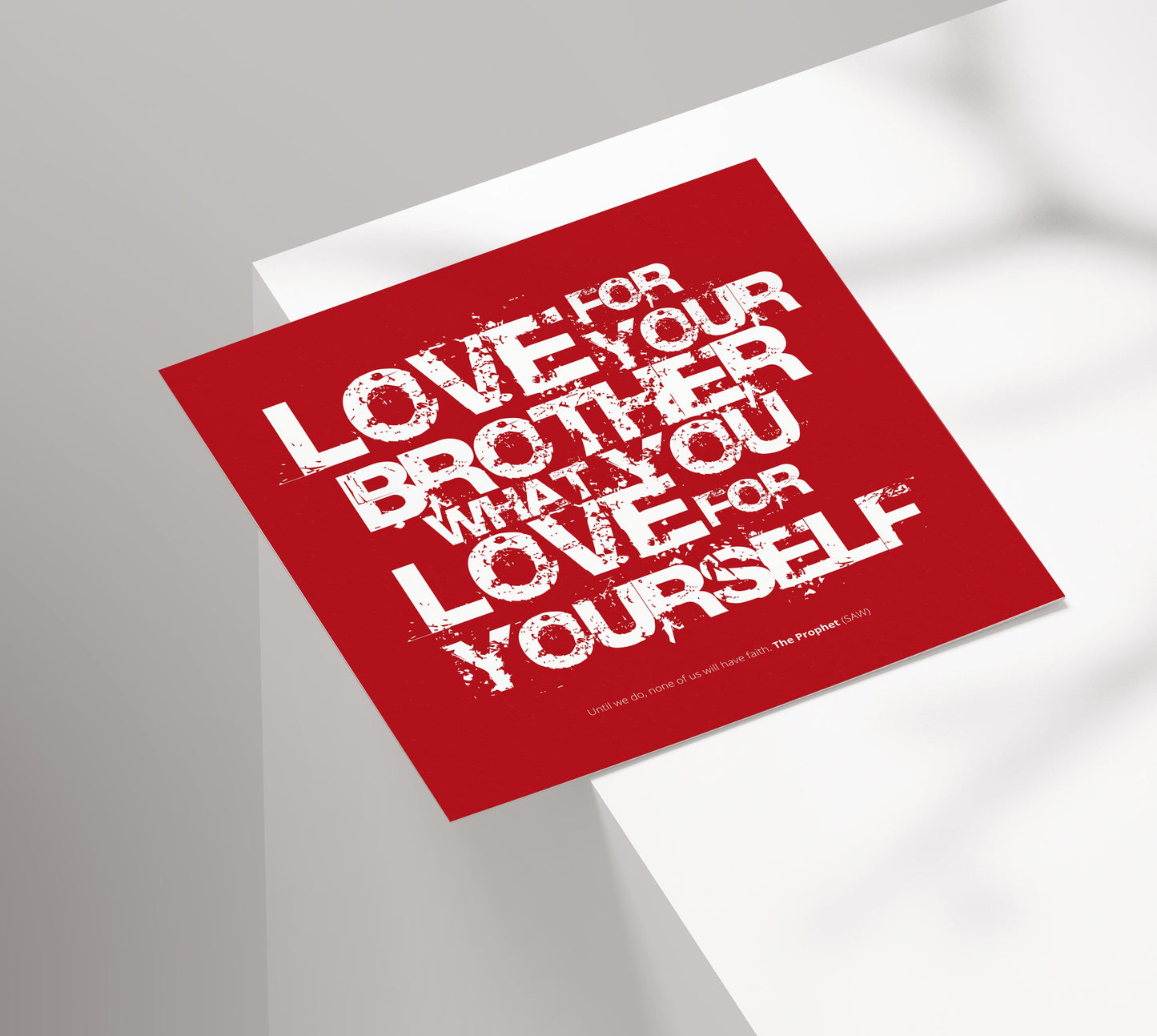 Love For Your Brother | Contemporary Card