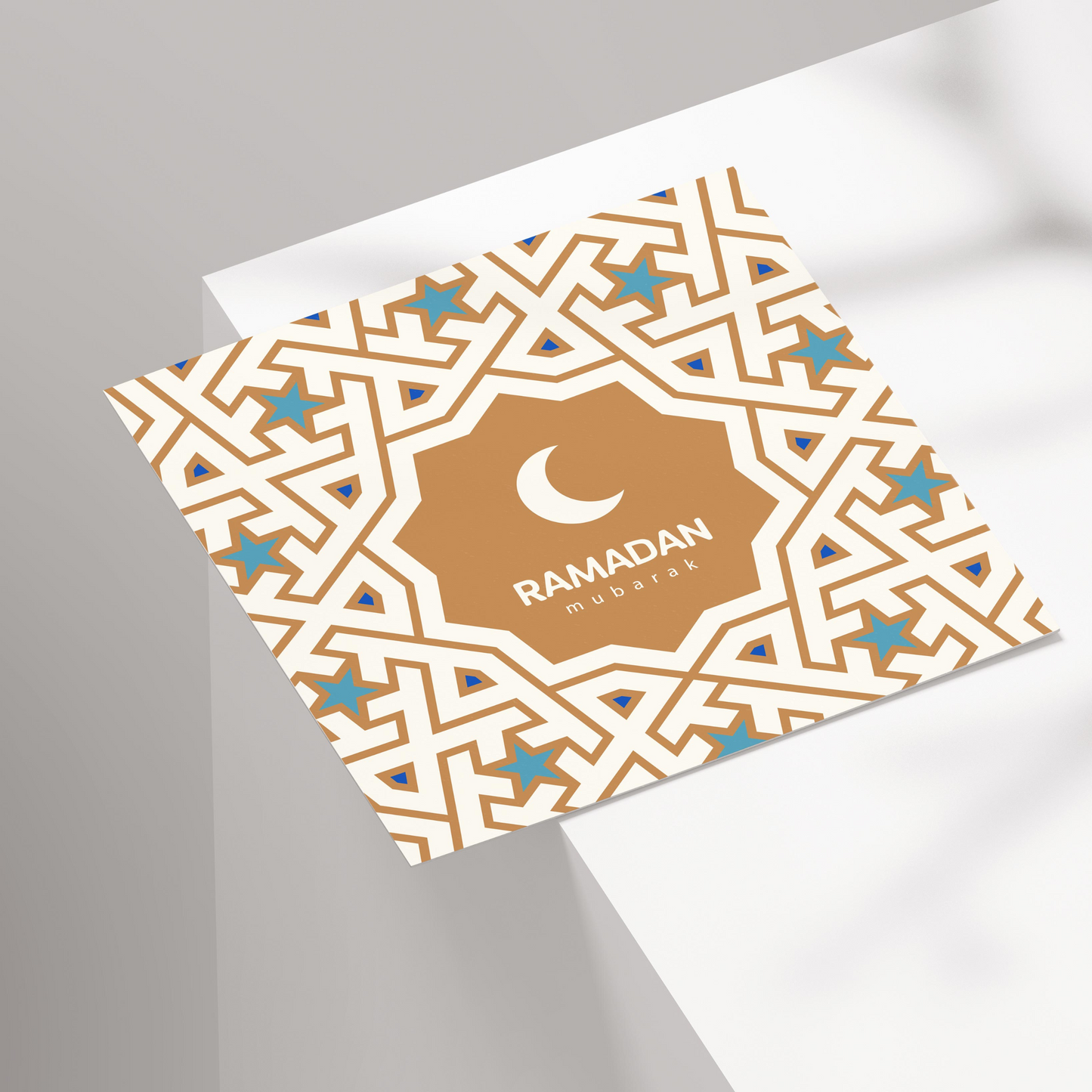 Ramadan Mubarak | Moroccan Pattern Card