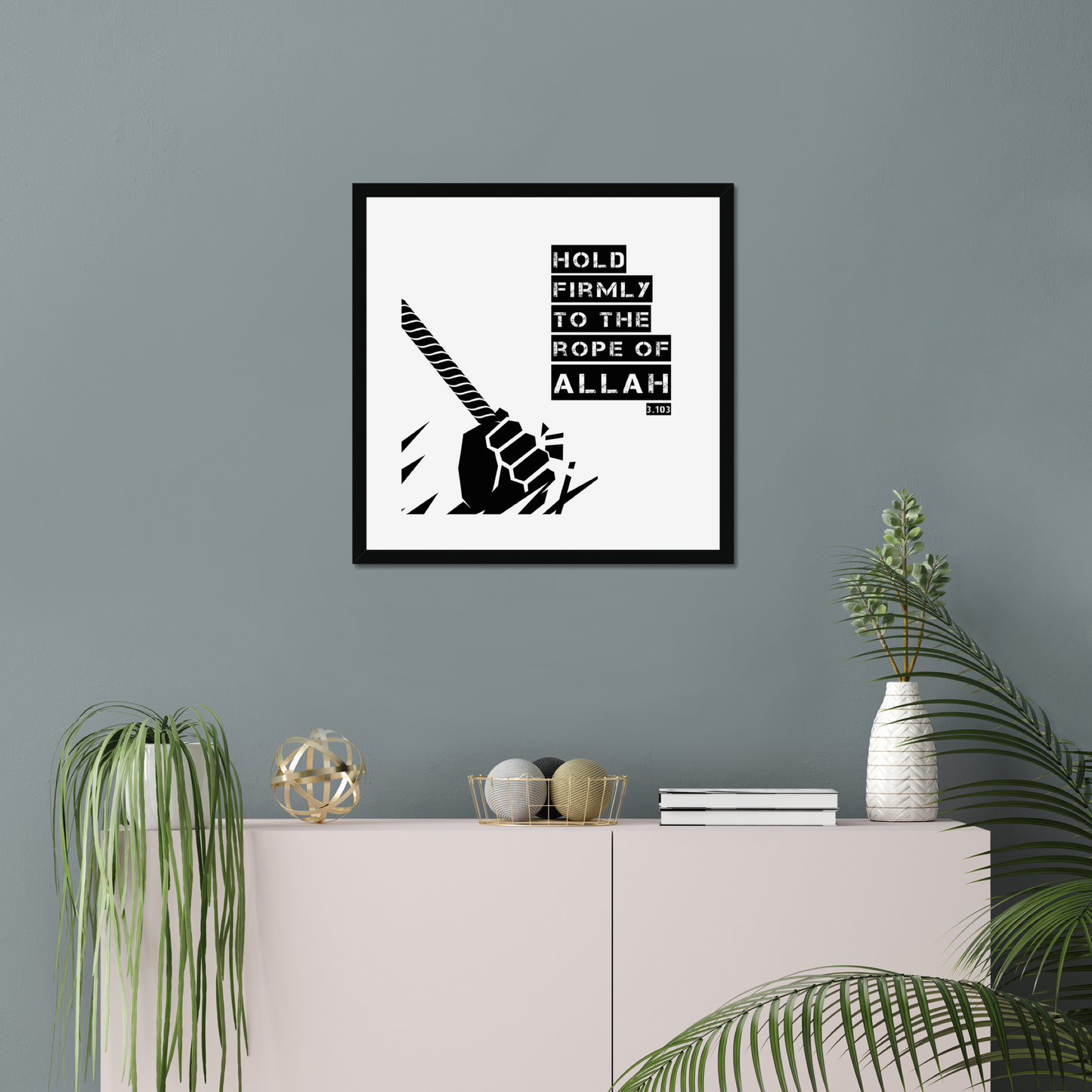 Rope of Allah | Art Print