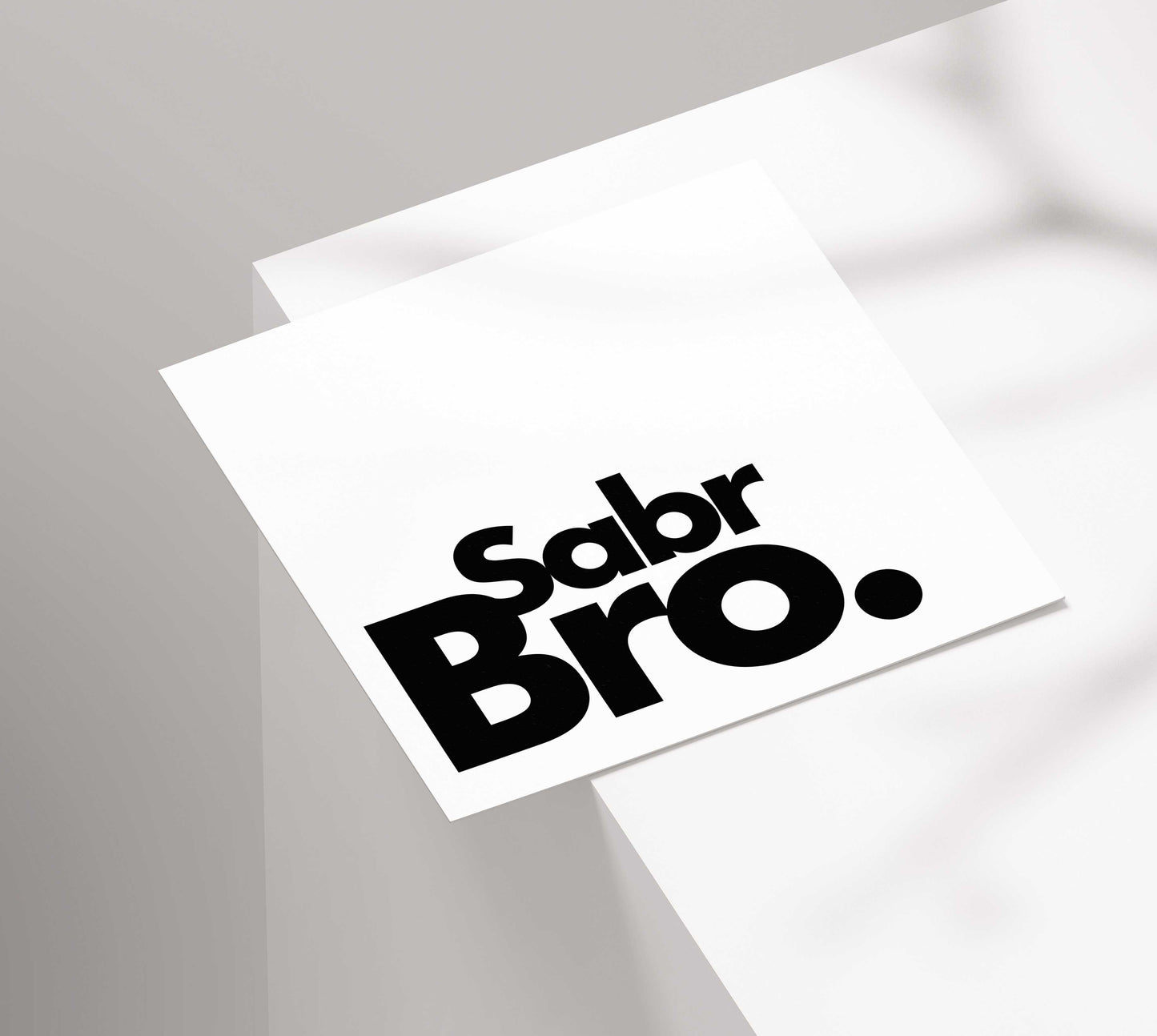 Sabr Bro | Contemporary Card