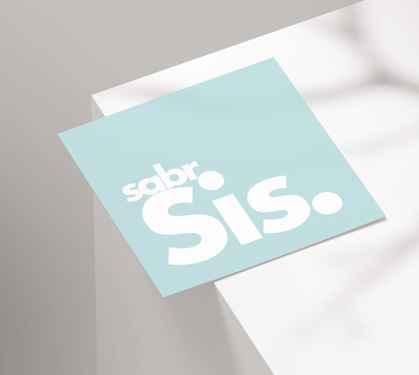 Sabr Sis | Contemporary Card